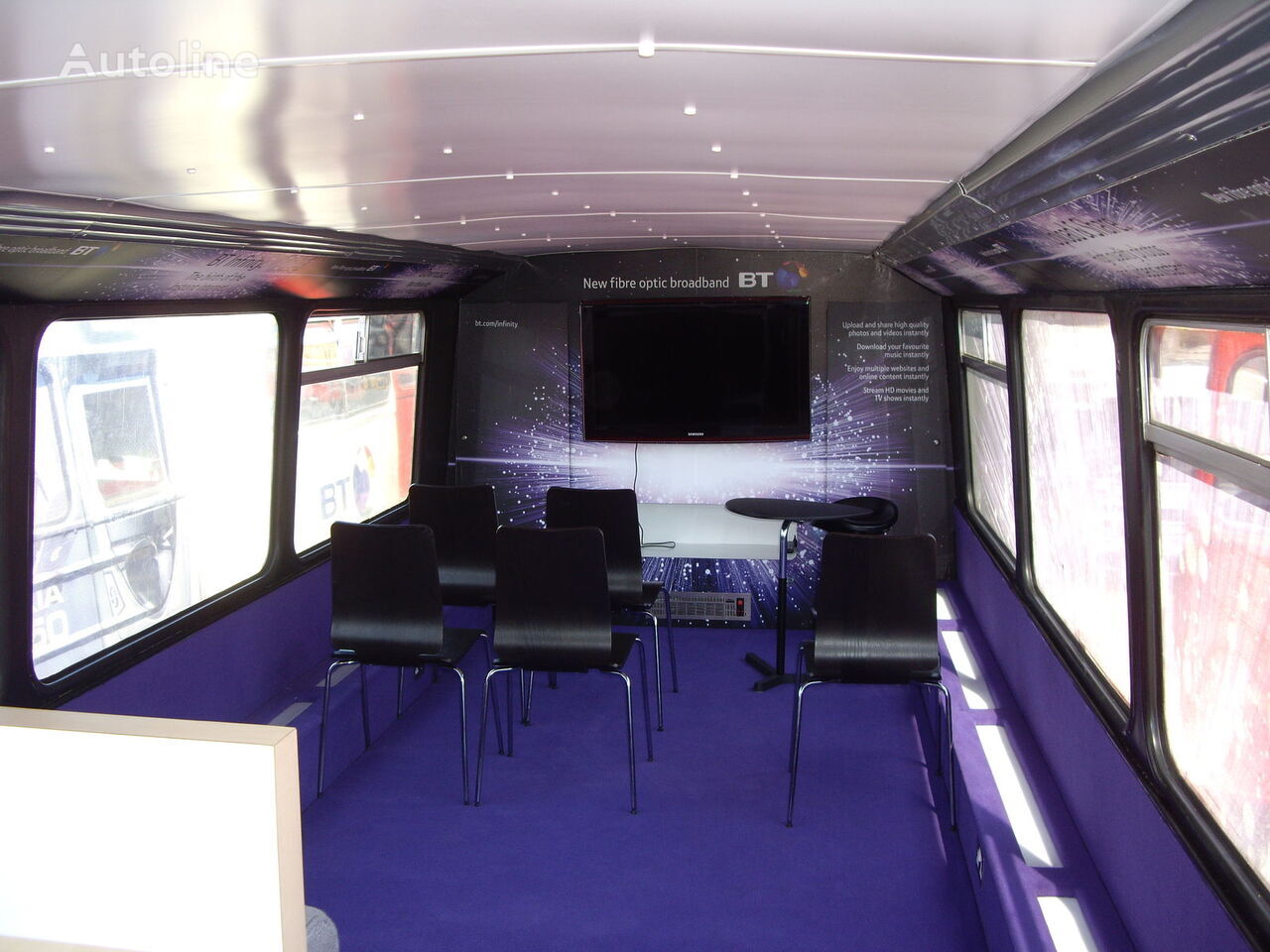 Двухэтажный автобус MCW METROBUS British Double Decker Bus Marketing Exhibition Training: фото 8