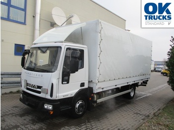 Тентованный грузовик IVECO Eurocargo ML80E21/P Euro6 Klima AHK Luftfeder ZV: фото 1