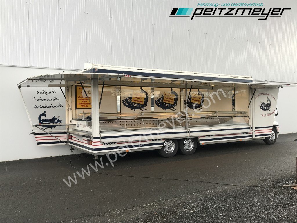 Торговый грузовик IVECO FIAT (I) Ducato Verkaufswagen 6,3 m + Kühltheke, Fritteuse: фото 5