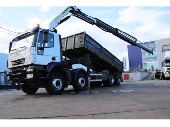 Самосвал Iveco TRAKKER 410E-Palfinger 20ton/m(3xhydr.-Remote C.): фото 1