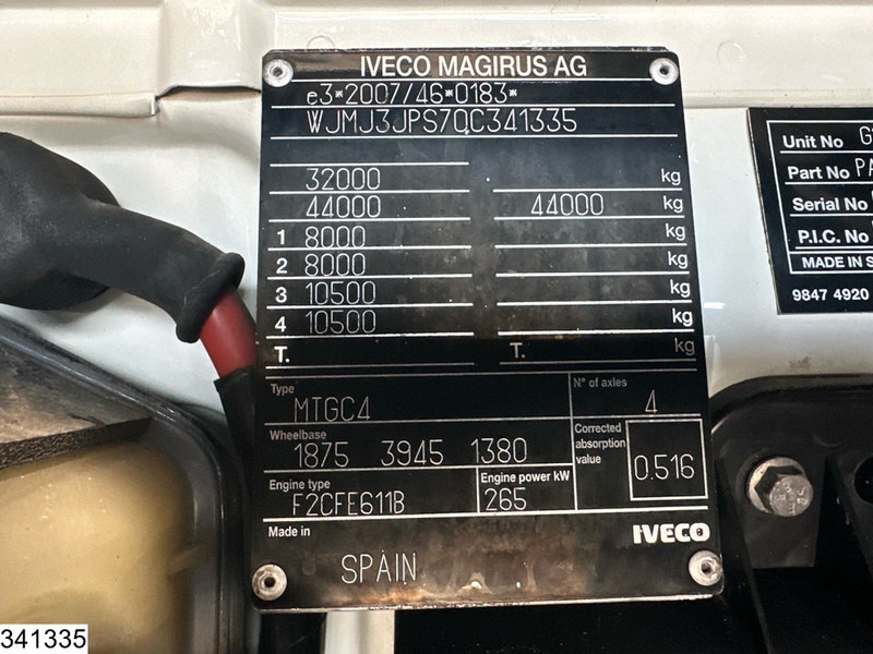 Грузовик бортовой/ Платформа, Автоманипулятор Iveco Trakker 360 8x4, EURO 6, Palfinger, Remote: фото 13