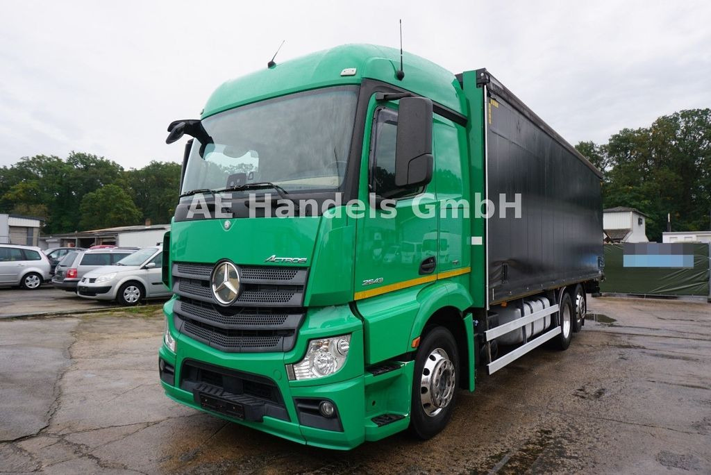 Тентованный грузовик Mercedes-Benz Actros IV 2543 LL Orten SafeServer *Lenk+Lift: фото 8