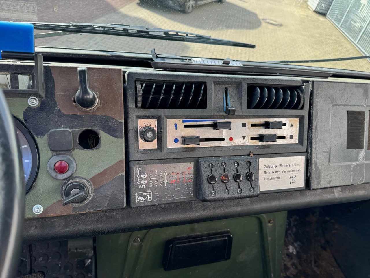 Грузовик бортовой/ Платформа Unimog U 1300 L 4x4 U 1300 L 4x4, Seilwinde, Ex-Bundeswehr: фото 4