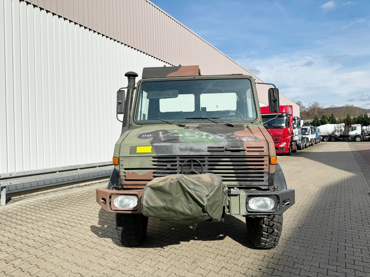 Грузовик бортовой/ Платформа Unimog U 1300 L 4x4 U 1300 L 4x4, Seilwinde, Ex-Bundeswehr: фото 8