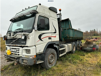 Крюковой мультилифт Volvo FM12 Hook truck with flatbed: фото 1