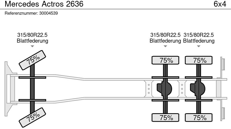 Ассенизатор Mercedes-Benz Actros 2636: фото 14