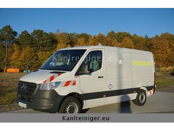 Ассенизатор Mercedes-Benz Sprinter 3,5t mit Leistikow B55 C Spüleinbau: фото 1