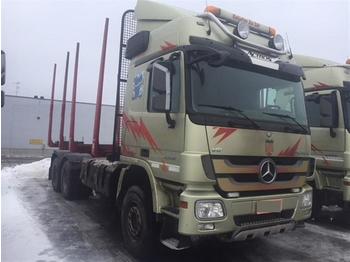 Mercedes-Benz ACTROS 3360 - SOON EXPECTED - 6X4 TIMBER FULL ST  - Лесной прицеп