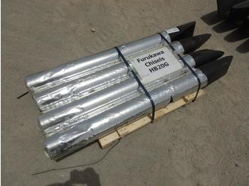  Unused Furukawa HB20G Hydraulic Breaker Chisel (4 of) (GCC DUTIES NOT PAID) - Гидромолот