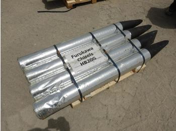  Unused Furukawa HB20G Hydraulic Breaker Chisel (4 of) (GCC DUTIES NOT PAID) - Гидромолот