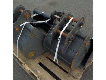  Unused Strickland 48" Ditching, 24, 18 Digging Buckets 30mm Pin to suit Doosan DX27 (3 of) - Ковш для экскаватора