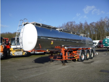 Полуприцеп-цистерна для транспортировки пищевых продуктов BSLT Food tank inox 21 m3 / 1 comp + pump: фото 1