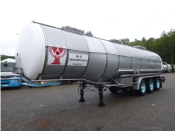 Полуприцеп-цистерна для транспортировки химикатов Burg Chemical / Food tank inox 36 m3 / 3 comp / ADR valid 03/2021: фото 1