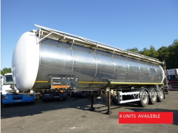 Полуприцеп-цистерна для транспортировки химикатов Burg Chemical tank inox 37.5 m3 / 1 comp: фото 1