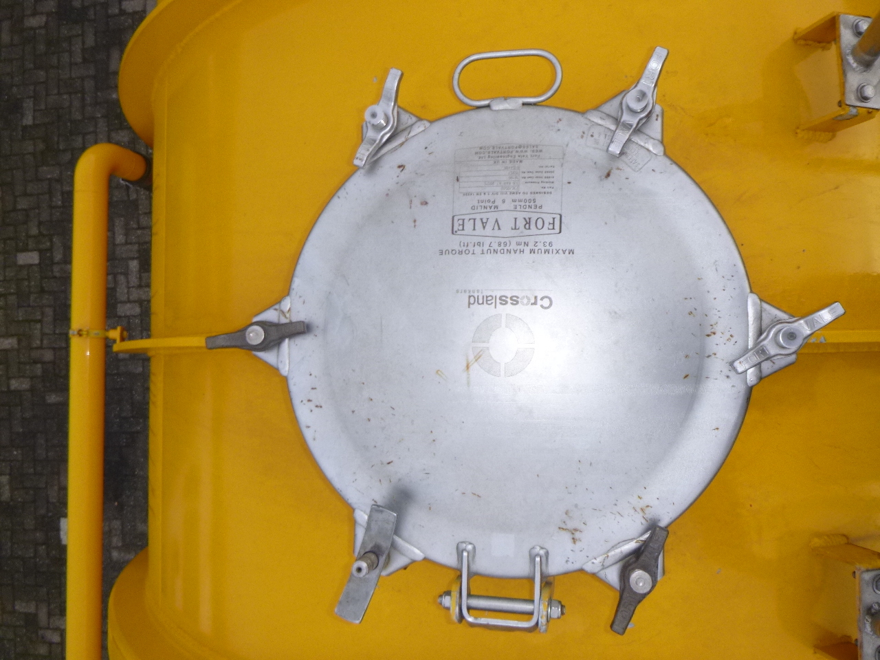 Полуприцеп-цистерна Crossland Vacuum tank alu 33 m3 / 1 comp: фото 18