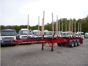 Полуприцеп бортовой/ Платформа для транспортировки леса Dennison Log trailer F25SKA: фото 1