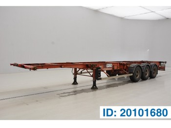Полуприцеп-контейнеровоз/ Сменный кузов Fruehauf Skelet 20-30-40 ft: фото 1