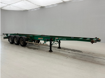 Fruehauf Skelet 2 x 20-40 ft - Полуприцеп-контейнеровоз/ Сменный кузов: фото 3