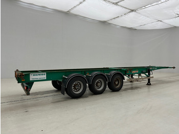 Fruehauf Skelet 2 x 20-40 ft - Полуприцеп-контейнеровоз/ Сменный кузов: фото 5