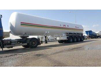 Новый Полуприцеп-цистерна для транспортировки газа GURLESENYIL 4 axles lpg semi trailers: фото 1