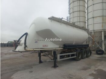 Полуприцеп цистерна для сыпучих грузов для транспортировки цемента KASSBOHRER SSL 35: фото 1