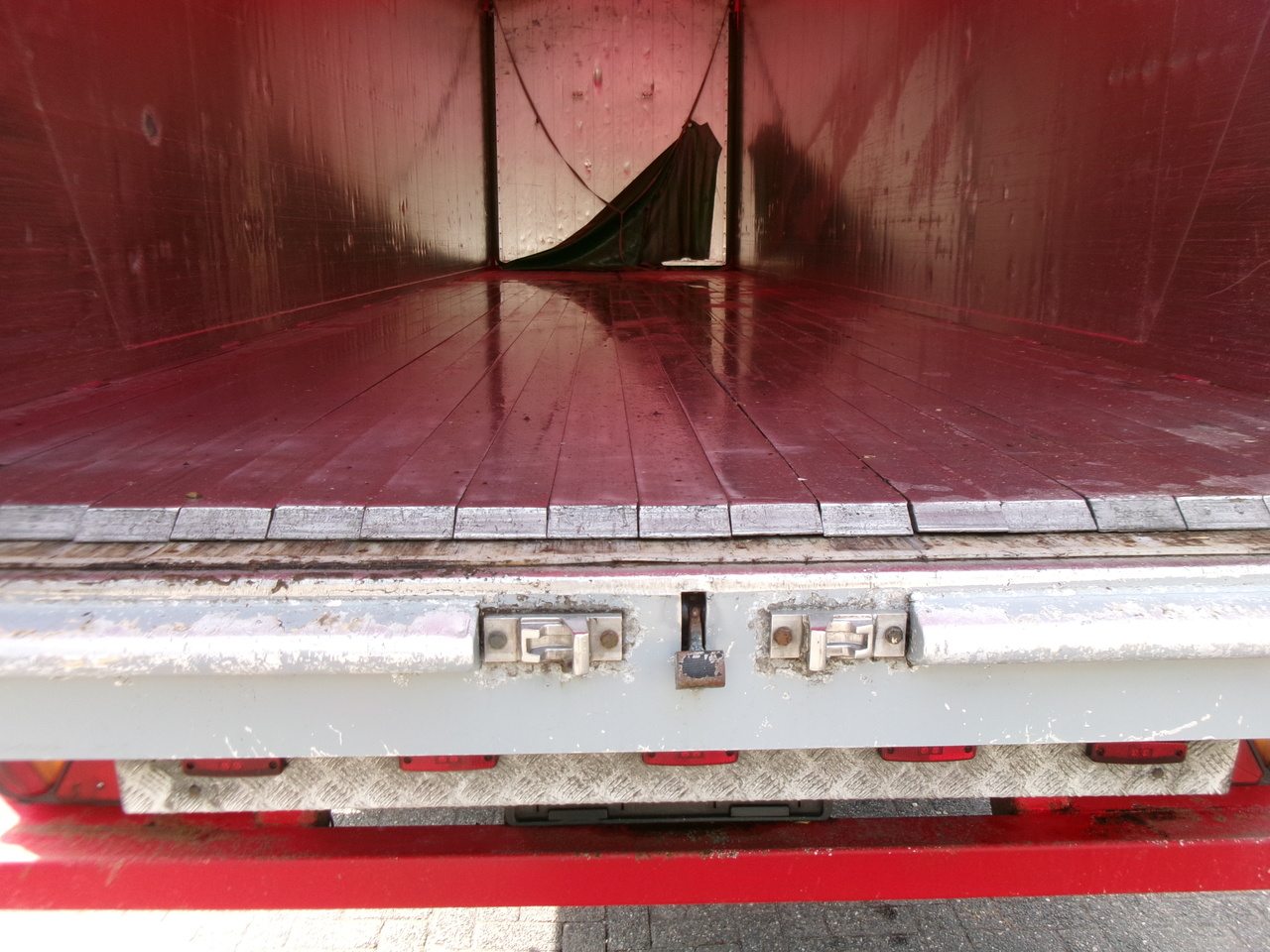 Полуприцеп с подвижным полом Kraker Walking floor trailer alu 90 m3 CF-200: фото 10