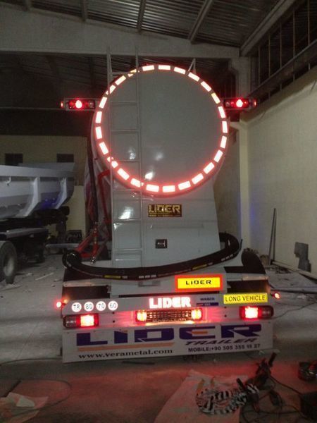 Новый Полуприцеп-цистерна для транспортировки цемента LIDER 2024 YEAR NEW BULK CEMENT manufacturer co.: фото 16