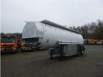 Полуприцеп-цистерна для транспортировки топлива Magyar Oil tank inox 20 m3 / 11 comp + pump/counter: фото 1