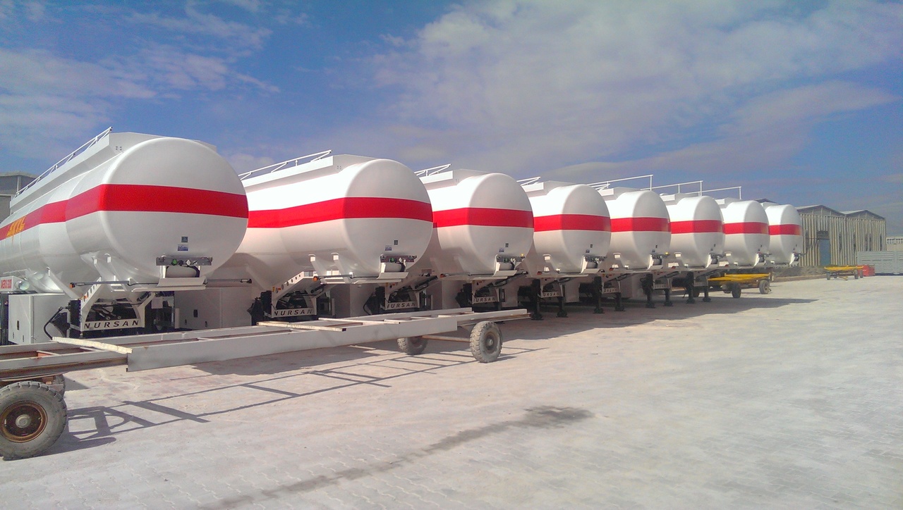 Новый Полуприцеп-цистерна для транспортировки топлива NURSAN Steel Fuel Tanker: фото 13