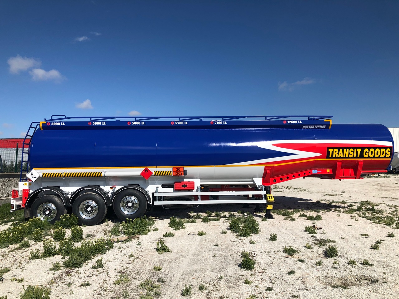 Новый Полуприцеп-цистерна для транспортировки топлива NURSAN Steel Fuel Tanker: фото 14