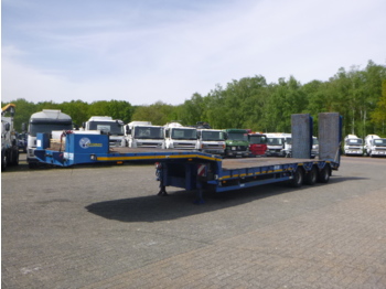 Verem 3-axle semi-lowbed trailer 39 t / 9.1 m + ramps - Низкорамный полуприцеп
