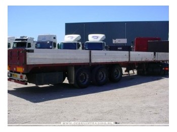 Groenewegen DRO-12-27 - Полуприцеп бортовой/ Платформа