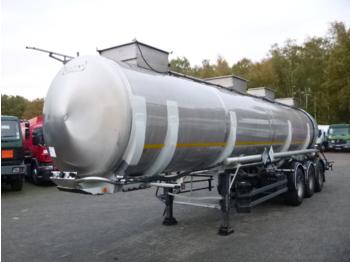 BSLT Chemical tank inox 27.8 m3 / 1 comp + pump - Полуприцеп-цистерна