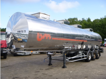 BSLT Chemical tank inox 33.6 m3 / 4 comp - Полуприцеп-цистерна