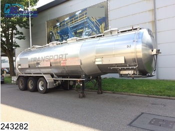 Burg Chemie 31000 Liter, 4 Compartments, Steel suspension, Isolated, 4 Bar - Полуприцеп-цистерна