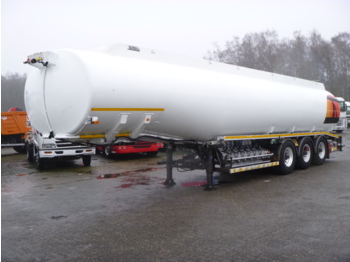 Caldal Fuel tank alu 44 m3 / 6 comp + pump - Полуприцеп-цистерна