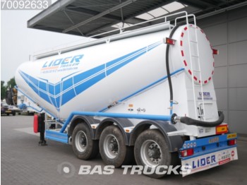 Lider 35m3 Cement Silo German Docs Liftachse C24 Compressor GENCom - Полуприцеп-цистерна
