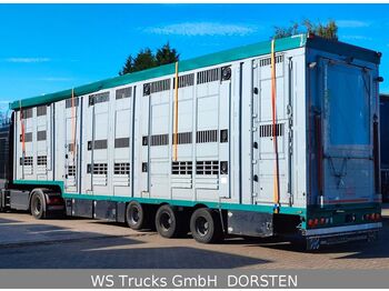 Menke Unfall 3/2  Stock  Lüfter Tränk Großvieh  - полуприцеп для перевозки животных