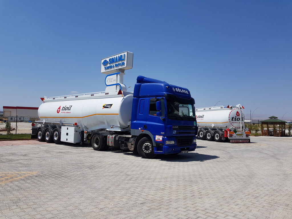 Новый Полуприцеп-цистерна для транспортировки топлива SINAN TANKER-TREYLER Aluminium, fuel tanker- Бензовоз Алюминьевый: фото 8