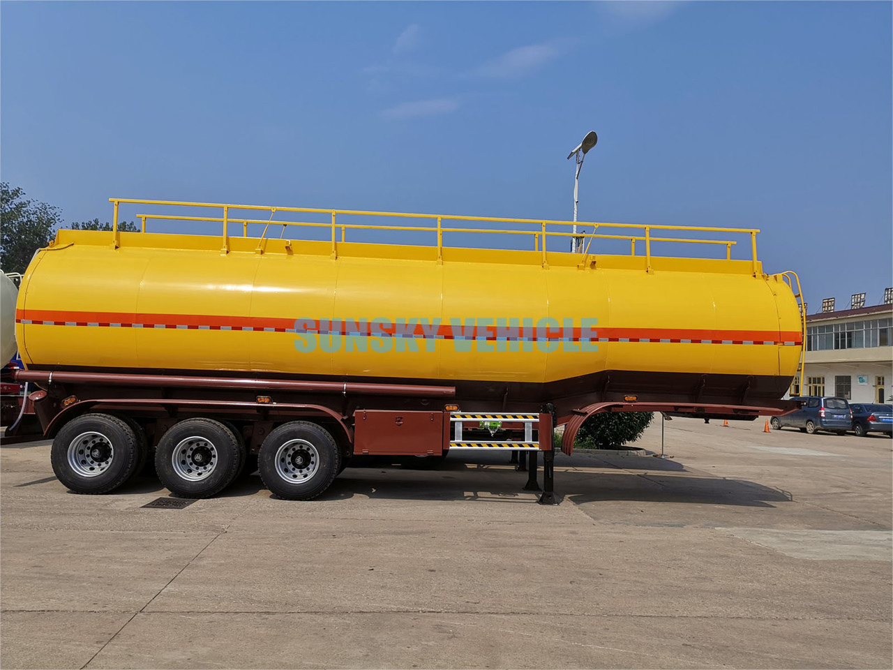 Новый Полуприцеп-цистерна для транспортировки топлива SUNSKY 3 Axle Fuel Tanker Trailer: фото 4