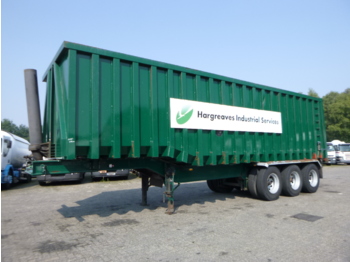 Titan Tipper trailer steel + inox 70 m3 / 68 tonnes - Самосвальный полуприцеп