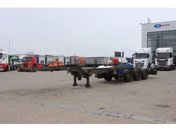 Полуприцеп-контейнеровоз/ Сменный кузов Schmitz Cargobull SCF 24,LIFTING AXLE, EXPANDABLE, ADR: фото 1
