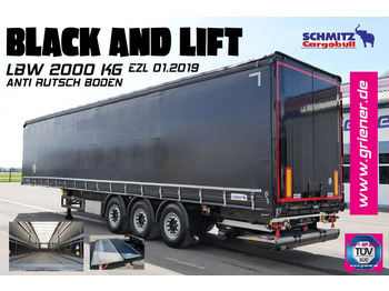 Schmitz Cargobull SCS 24/ LBW BÄR 2000 kg / LASI 12642 XL  LIFT  - Тентованный полуприцеп: фото 1