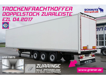 Полуприцеп-фургон Schmitz Cargobull SKO 24/ ZURRLEISTE / LASI/DOPPELSTOCK  ZURRINGE: фото 1