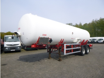 Полуприцеп-цистерна для транспортировки газа Van Hool Gas / ammonia tank steel 34 m3 + pump: фото 1