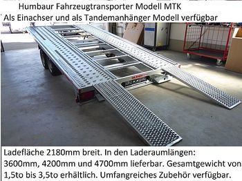 Новый Прицеп-автовоз Humbaur - MTK304222 Fahrzeugtransporter Autotransporter: фото 1