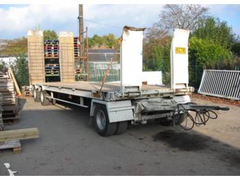 Actm 3 essieux avant train - Низкорамный прицеп