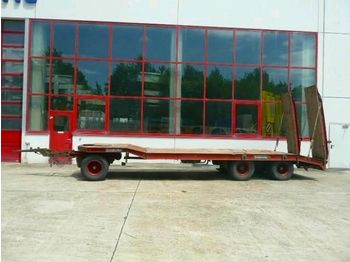 Goldhofer 3 Achs Tieflader Anhänger - Низкорамный прицеп