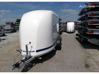 NIEWIADOW Furgon Niewiadów F1334 z trapem wjazdowym! - Прицеп-автовоз