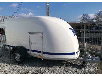 New Niewiadów Furgon Niewiadów F1334 z trapem wjazdowym! - Прицеп-автовоз